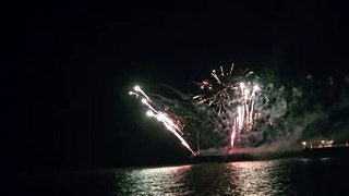 31 March 2024 Clacton on Sea Essex Pier fireworks display event Bank Holiday Easter weekend