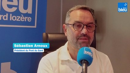 Sebastien Arnoux directeur du Pont du Gard