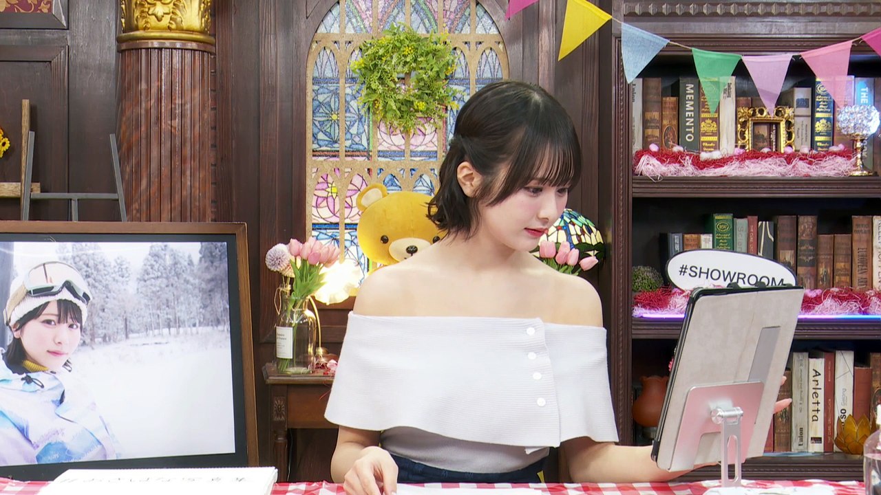 240404 尾木波菜 1st写真集 「おぎはな」発売記念 SHOWROOM特別配信