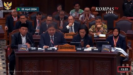 Hakim Tanya soal Jokowi Tahu atau Tidak Materi Para Menteri di Sidang MK
