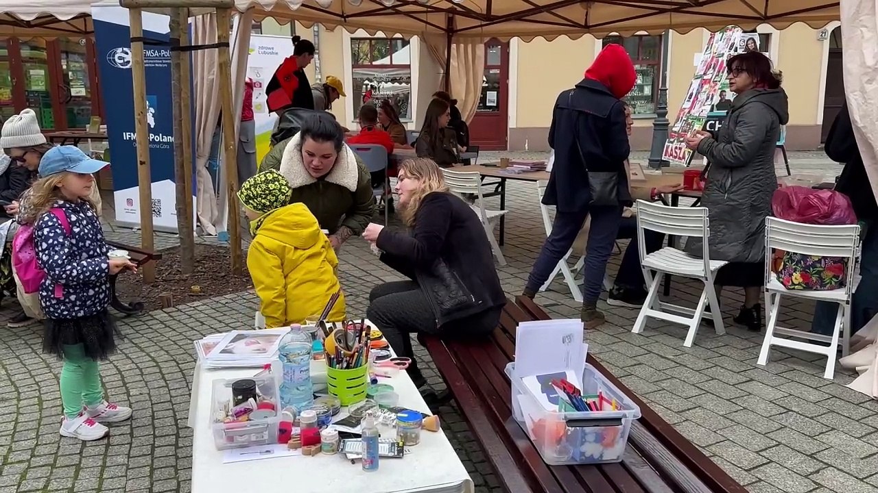 Gazeta Lubuska. Zielona Góra. Światowy Dzień Zdrowia na deptaku zorganizował Urząd Marszałkowski