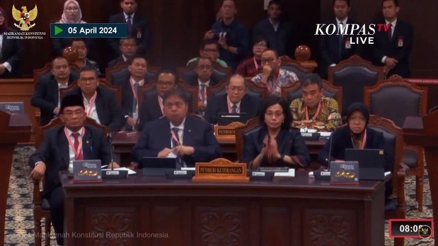 Momen Sri Mulyani hingga Airlangga Hartarto Hadir Beri Keterangan di Sidang Sengketa Pilpres