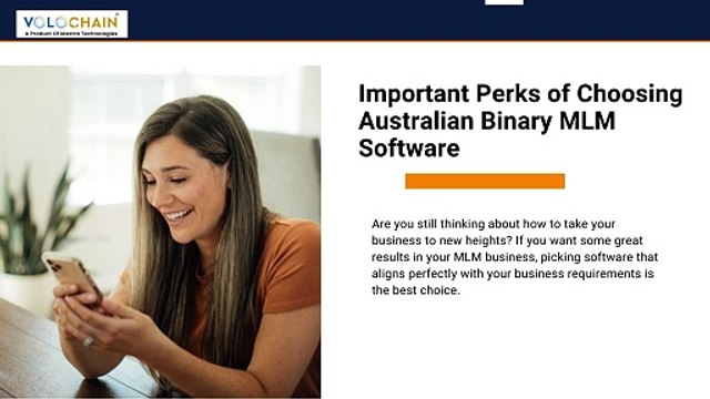 Expand your Business with Australian Binary MLM Software