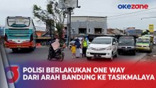 Polres Tasikmalaya Kota Berlakukan Sistem One Way dari Arah Bandung ke Tasikmalaya