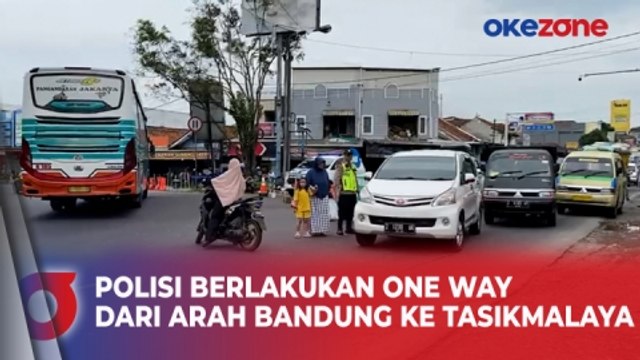 Polres Tasikmalaya Kota Berlakukan Sistem One Way dari Arah Bandung ke Tasikmalaya