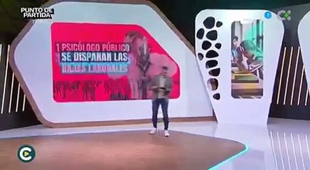 Situación tensa entre el presentador de Conecta Canarias y Emma Colao