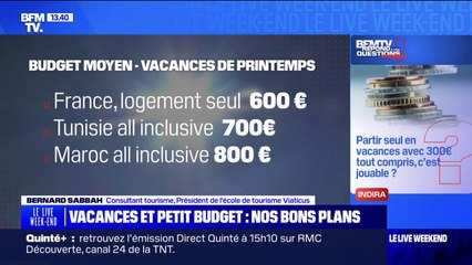 Partir seul en vacances avec 300 euros tout compris, c'est jouable? BFMTV répond à vos questions