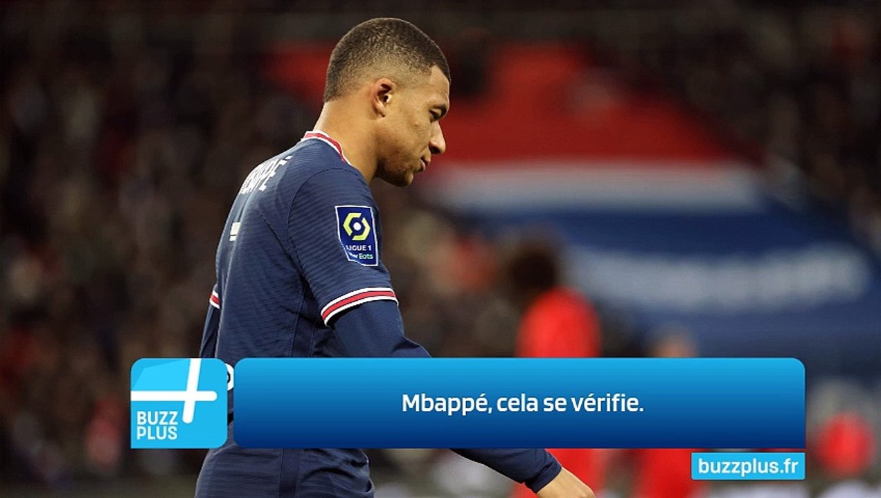 Mbappé, cela se vérifie.