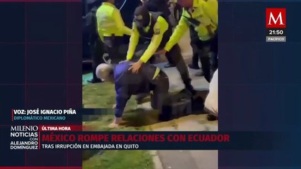 Es una violación fragante lo sucedido en Ecuador: José Ignacio Piña
