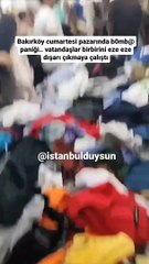 Yankesicilik yaparken yakalandı, 'bomba var' diye bağırdı