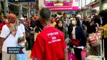 Menghitung Hari Jelang Lebaran, 26.000 Pemudik Padati Stasiun Pasar Senen Jakarta!