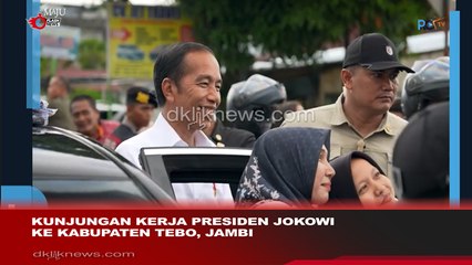 Kunjungan Kerja Presiden Jokowi ke Kabupaten Tebo, Jambi