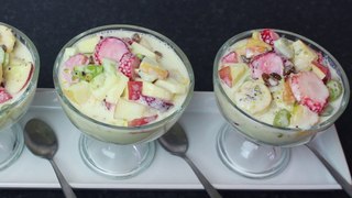 Creamy Fruit Dessert | Cook With Faiza
