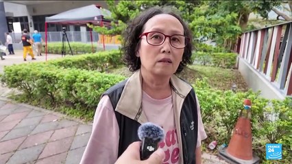 Rescue teams in Taiwan search for survivors in rockslide following quake