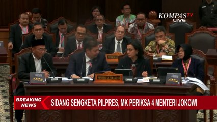 Momen Hakim Konstitusi Pertanyakan Kehadiran 4 Menteri di MK: Atas Penugasan atau Izin Presiden?