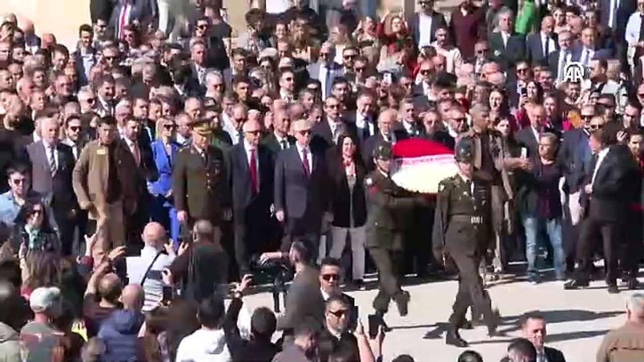 Ankaralı başkanlar Anıtkabir'de