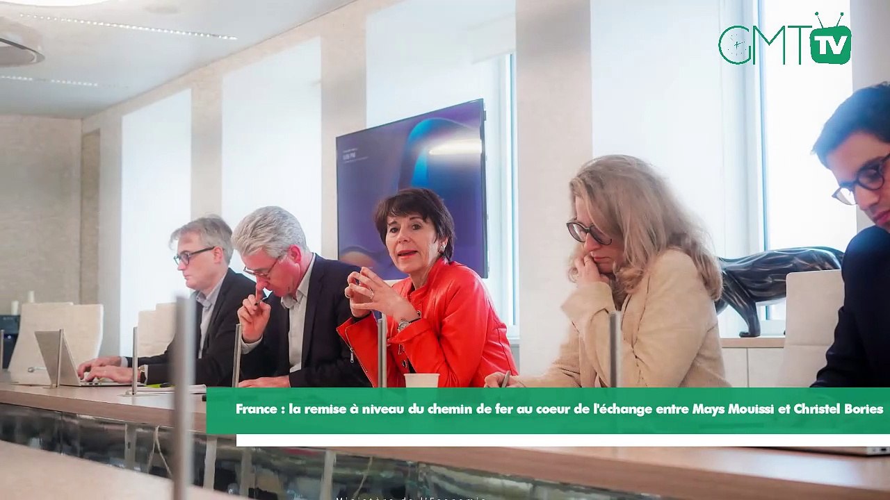 [#Reportage] France : la remise à niveau du chemin de fer au coeur de l'échange entre Mays Mouissi et Christel Bories