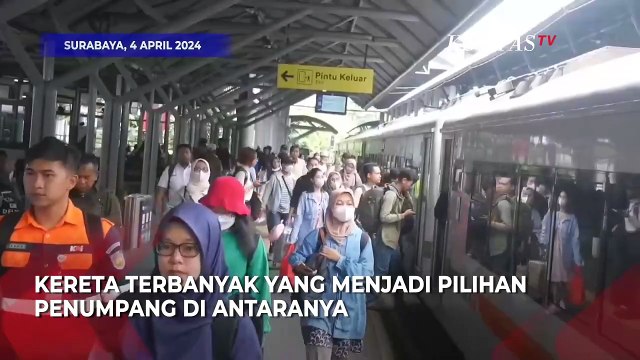 Tiket Kereta Arus Mudik dan Balik Lebaran Ludes Terjual