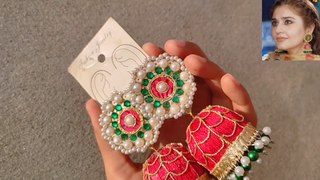 Handmade Jhumka Earrings inspired by ishq murshad drama 