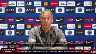️ Replay : Paris Saint-Germain - Clermont Foot 63: La conférence de presse de Luis Enrique