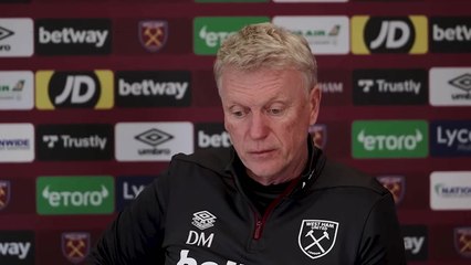 David Moyes press conference: West Ham vs. Tottenham