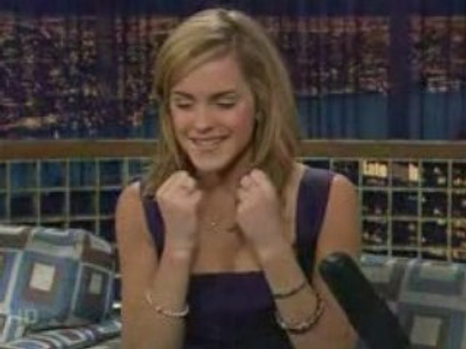 Late Night {Conan O'Brien} with Emma Watson