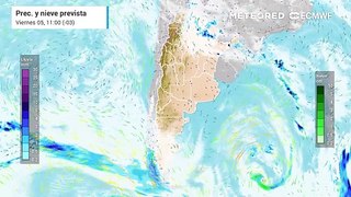 El Servicio Meteorológico Nacional alerta por tormentas fuertes en el norte de Argentina