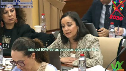 Mª Mercedes Rodriguez, defensa y réplica de PnL sobre atención a enfermos de #ELA. 04.042024