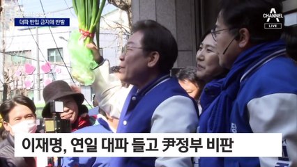투표소 대파 반입 금지에…민주당 “사과는 되나?”