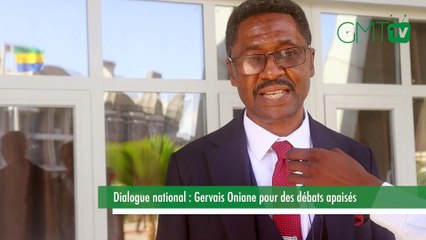 [#Reportage] Dialogue national : Gervais Oniane pour des débats apaisés