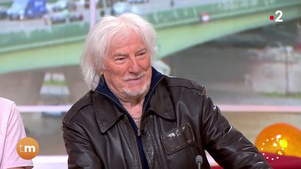 Hugues Aufra sur le plateau de "Télématin" sur France 2 pour évoquer sa tournée 2024