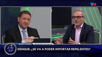 El ministro de Salud denunció presiones de parte de los laboratorios por la producción de la vacuna contra el dengue