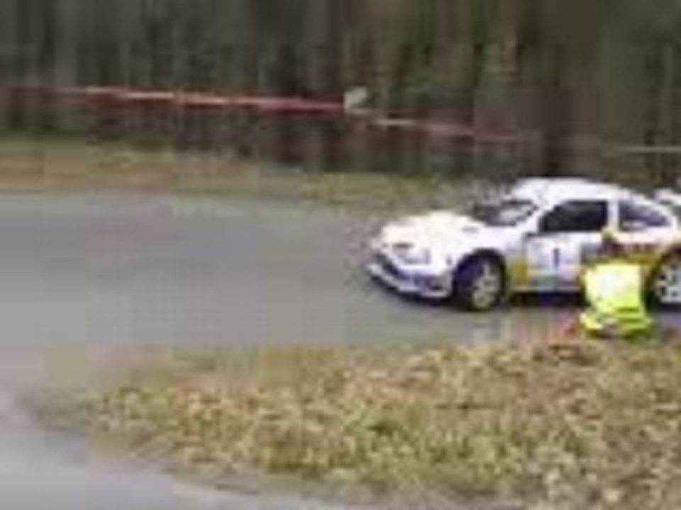 Olivier courtois au 24ème rallye du florival 2008