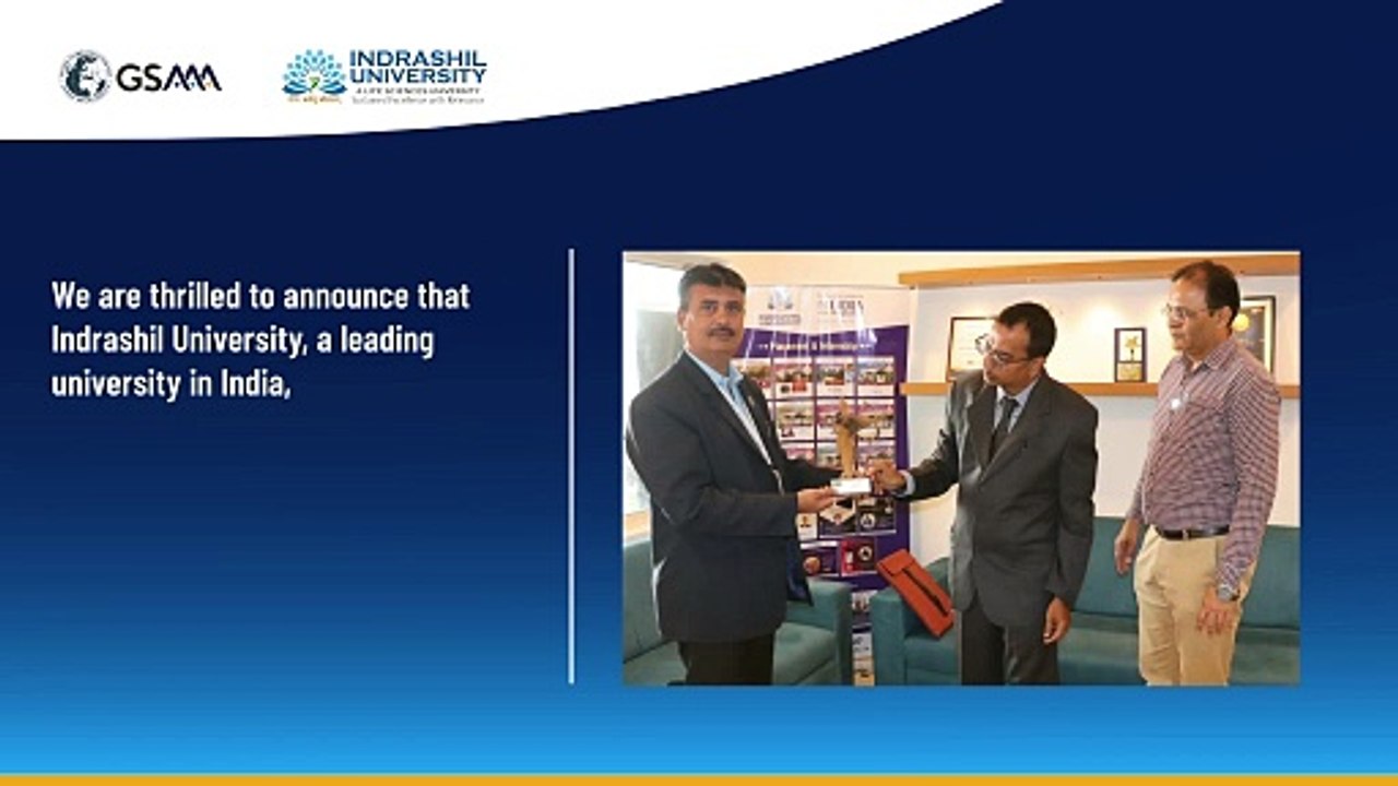 Indrashil University Receives International Accreditation