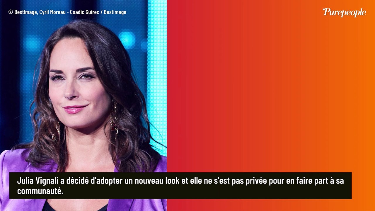 PHOTOS Julia Vignali changée : la star d'Affaire conclue adopte un nouveau look, "elle est trop belle"