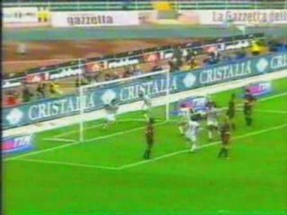 Juventus 1-0 Milan 2001-2002 (Con autogol di Chamot)