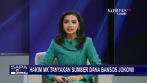 Hakim Tanya Menkeu Terkait Sumber Dana Bansos Jokowi saat Kunker ke Daerah