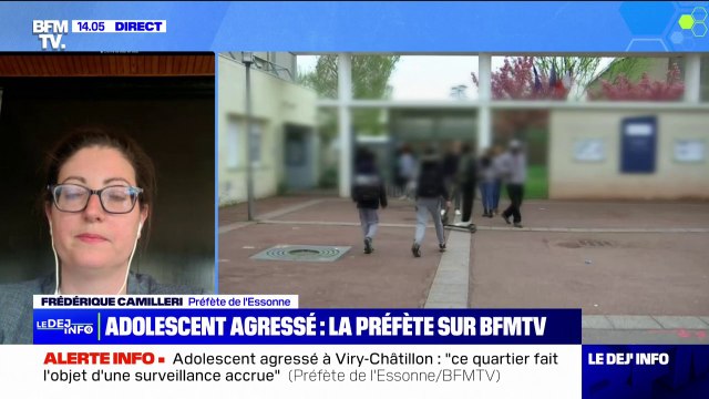 Adolescent agressé à Viry-Châtillon: Dans ce collège il n'y a eu aucun signe avant-coureur , souligne la préfète de l'Essonne