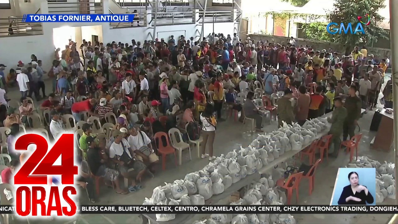 Mga magsasakang apektado ng tag-init sa Antique, tinulungan ng GMA Kapuso Foundation | 24 Oras