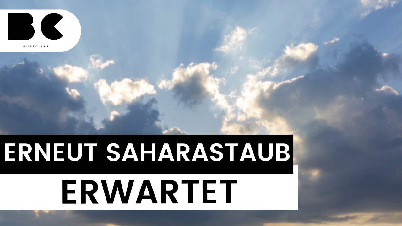 Saharastaub trübt Wetteraussichten für's Wochenende