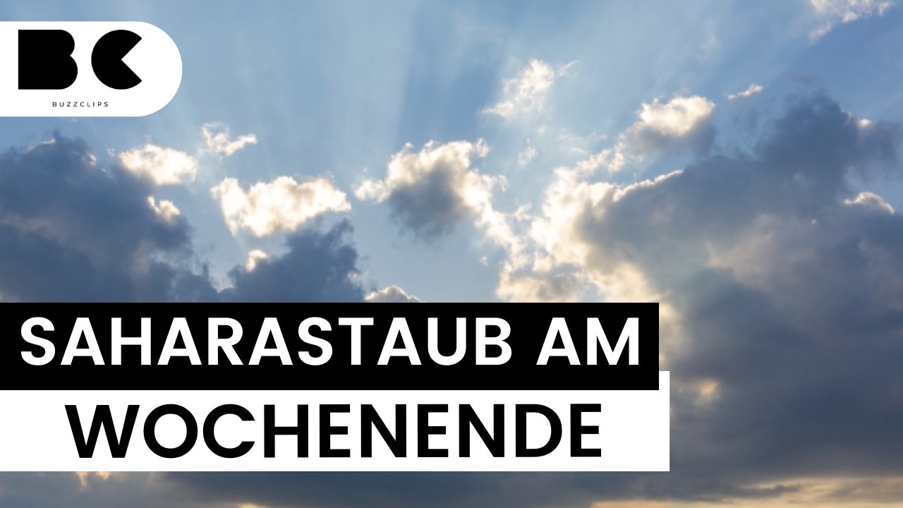 Saharastaub kommt Sommerwetter in die Quere!