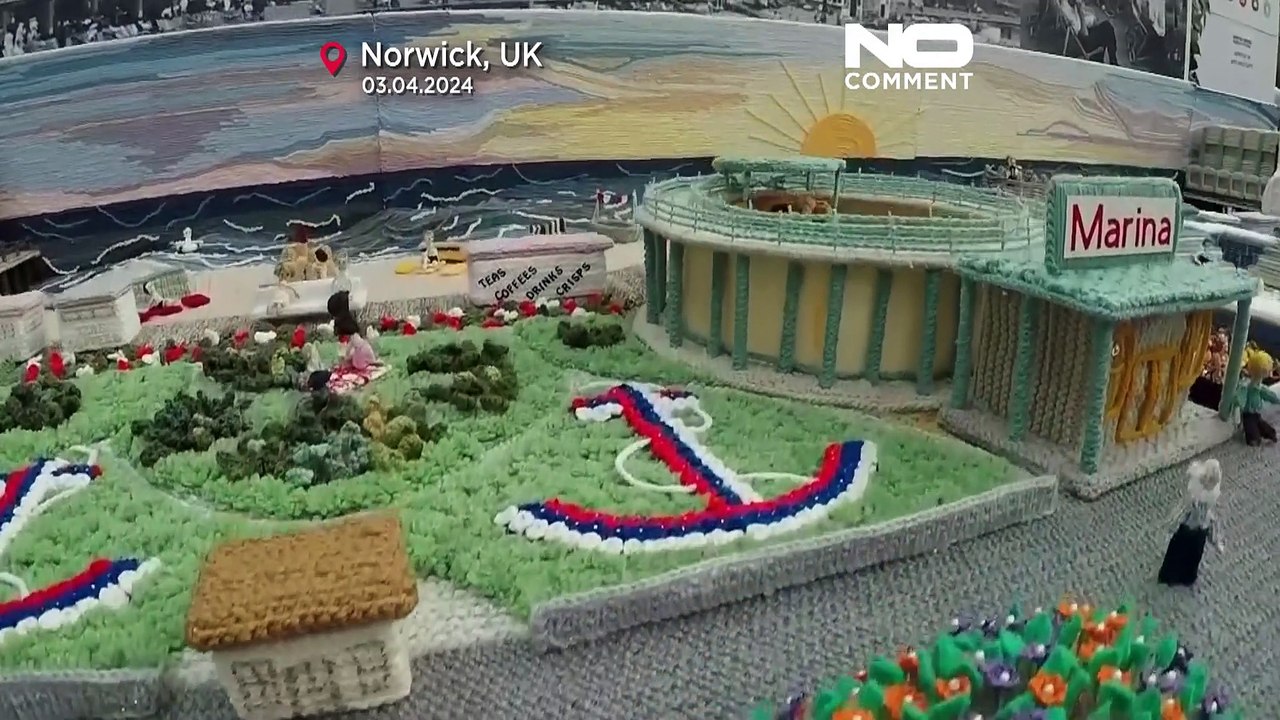 94-jährige Strick-Oma sucht neues Zuhause für ihre gestrickten Wahrzeichen