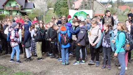 Chrzanów  - wiosenne sadzenie drzew z nadleśnictwem