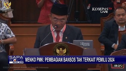 Menko PMK Tegaskan Penggelontoran Bansos Tak Ada Kaitannya dengan Pemilu 2024!