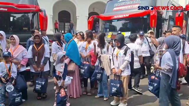 Pemudik Antusias Ikut Mudik Gratis Pemprov Jabar karena Tiket Mahal dan Susah Didapat