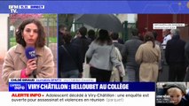 Mort de l'adolescent tabassé à Viry-Châtillon: la ministre de l'Éducation nationale Nicole Belloubet est arrivée sur place