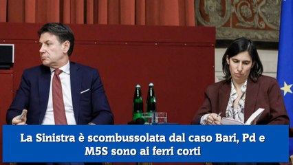 La Sinistra è scombussolata dal caso Bari, Pd e M5S sono ai ferri corti