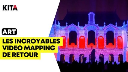 Les plus beaux videomapping de retour à Lille