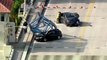 Floride : un morceau de grue tombe et s'écrase sur deux voitures, un ouvrier tué