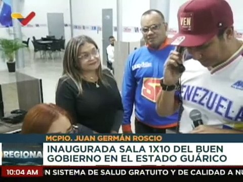 Guárico | Inaugurada Sala Técnica del 1x10 del Buen Gobierno en el mcpio. Juan Germán Roscio